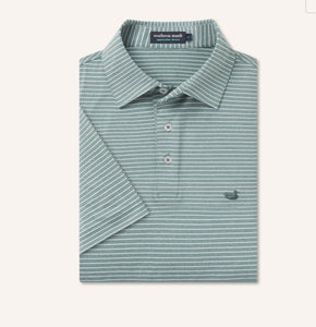 Southern Marsh Biloxi Heather Performance Polo