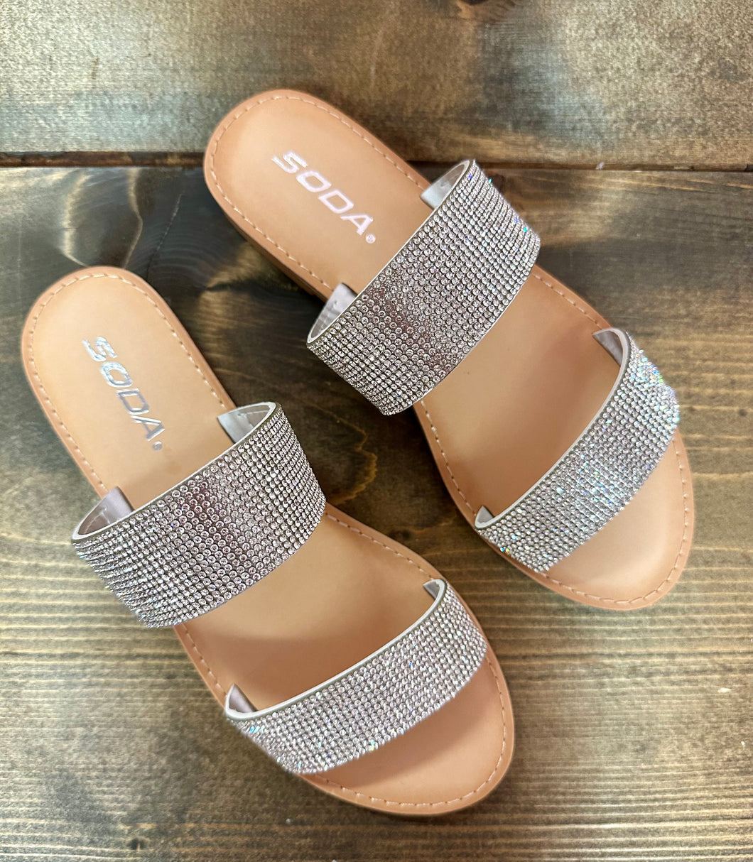 Silver Syd Sandal