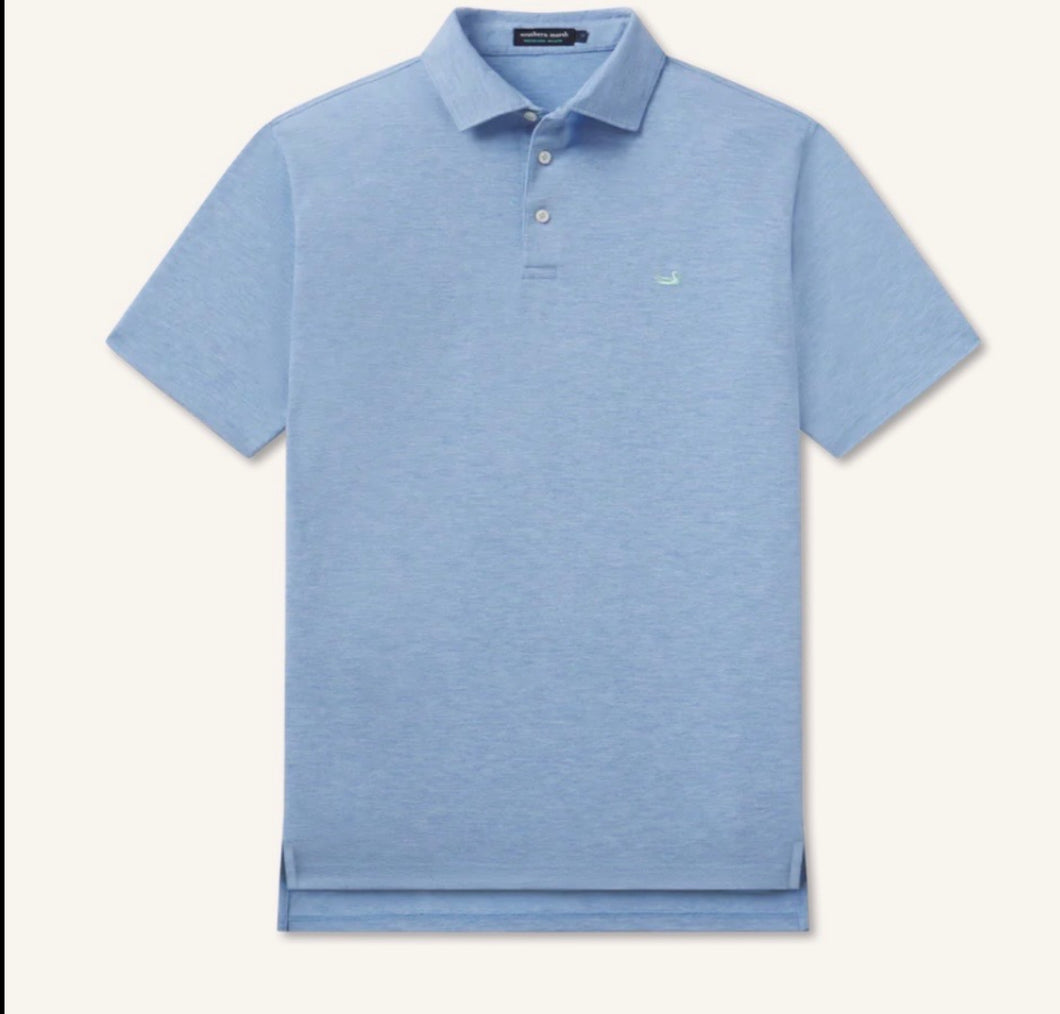 Hutchinson Heather polo blue