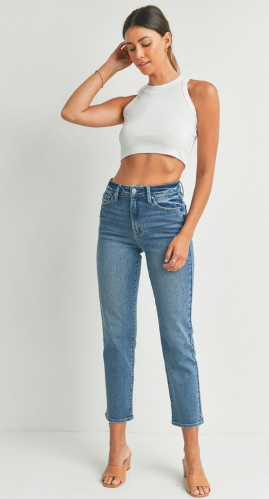 Medium Addison Straight Jeans