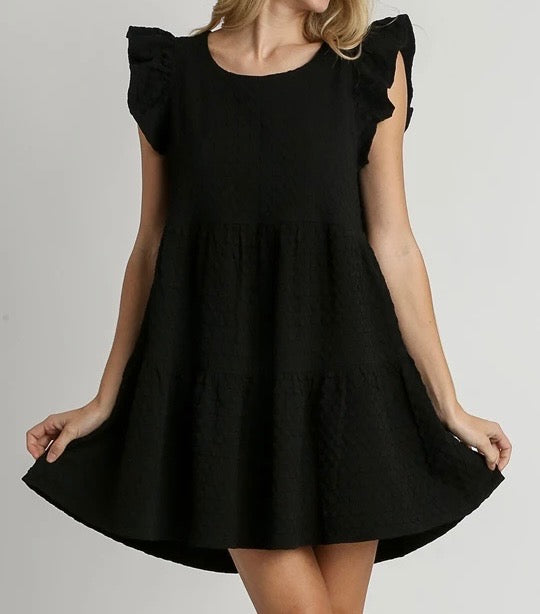 Black Georgia Dress