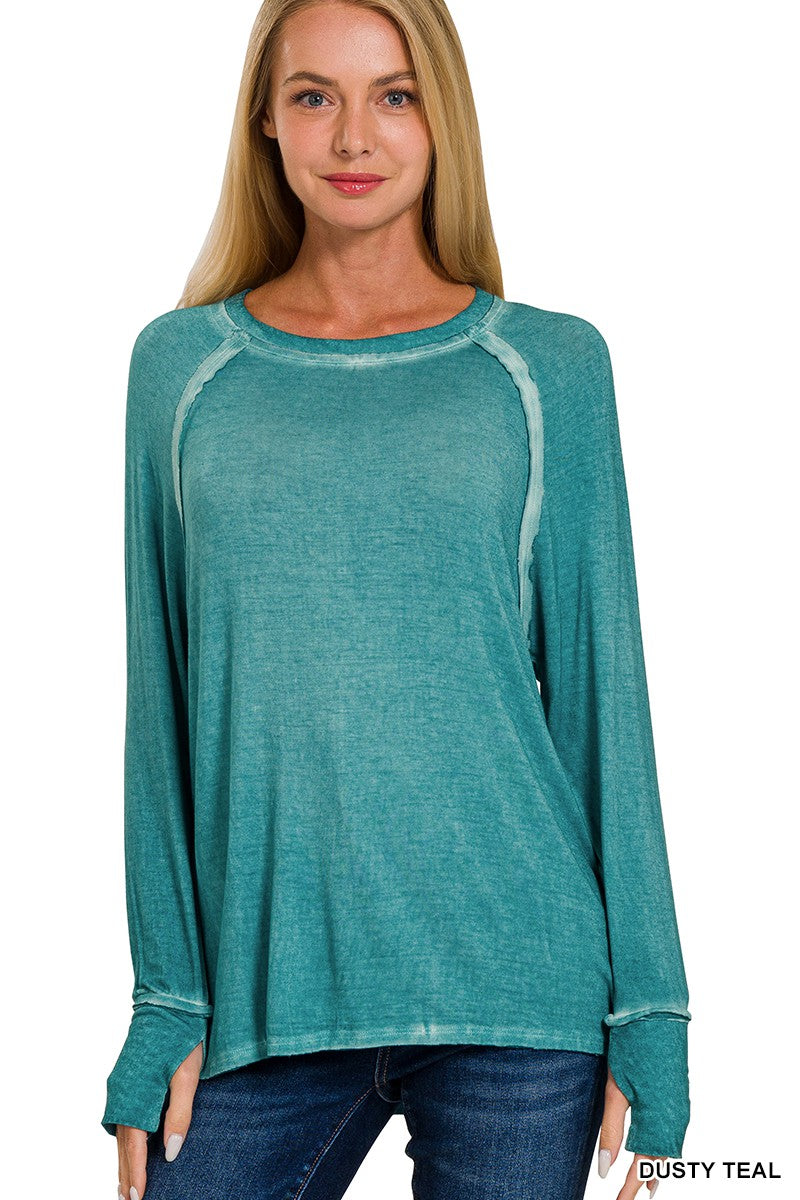 Dusty Teal Light Weight Top