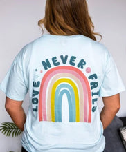 Load image into Gallery viewer, Callie Danielle Rainbow T-shirt
