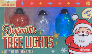 Tree lights bouncy balls