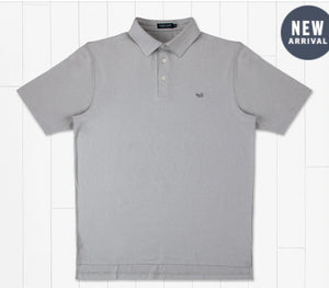 Southern Marsh Biscayne Heather Performance Polo